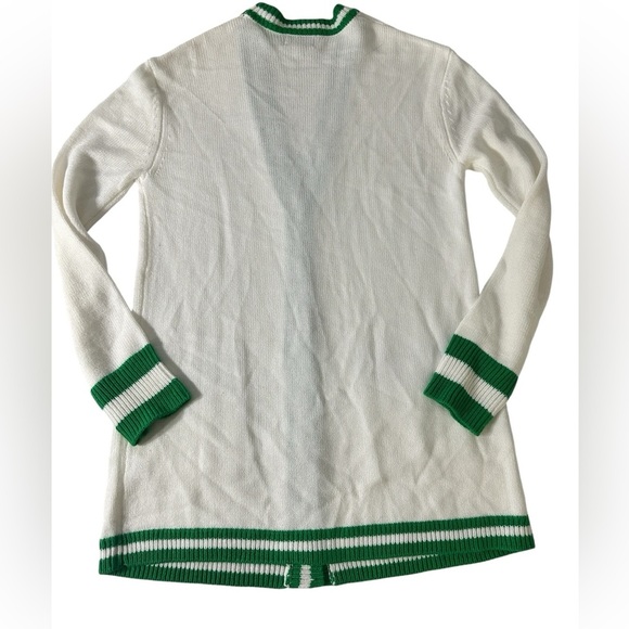 A323 Show Me Your Mumu Lambert Cardigan sz XS white Green - Picture 3 of 7